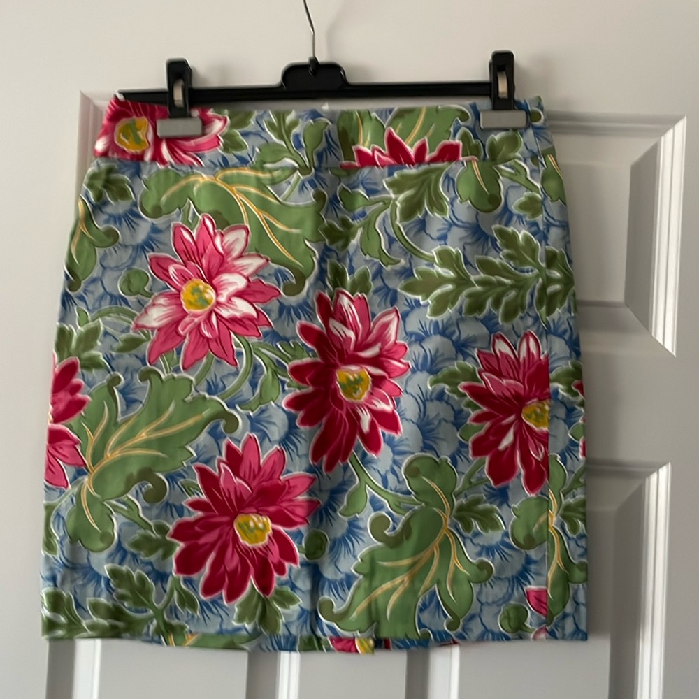 Talbots zip back skirt